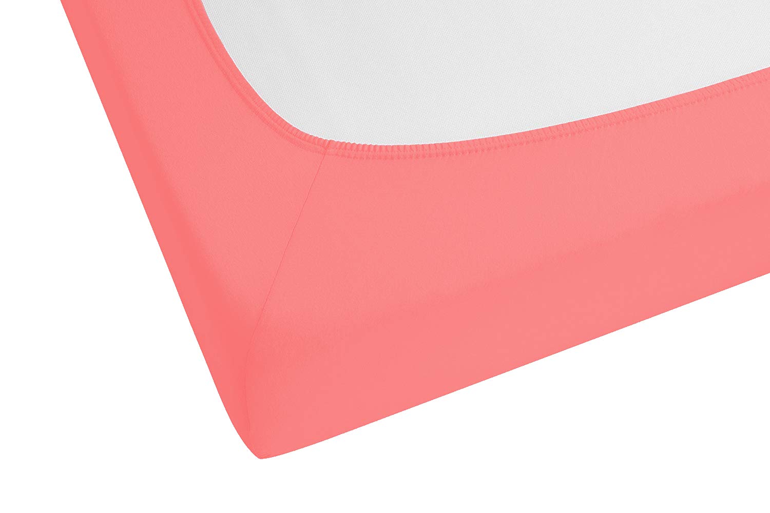 Lenzuolo Con Angoli In Jersey Di Cotone 100% - Per Materassi Spessi Fino A 30 Cm, Elastico, Ultra Morbido E Resistente - copertina