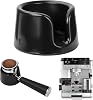 Coffee Tamper Base for Ninja Luxe Cafe Espresso Machine ES601 – Compatible Ninja Cafe Luxe Handheld Portafilter Holder Support Stand - Tamping Stability Anti-Slip ABS Base ES701 Accessories