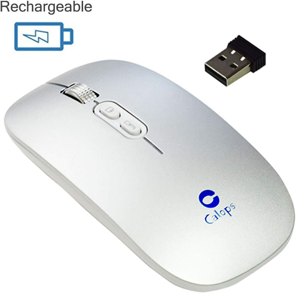 mouse ricaricabile per desktop