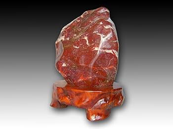 Amazon.co.jp: 紅加茂石 水石 kaw012 赤石 盆石 鑑賞石 : ホーム