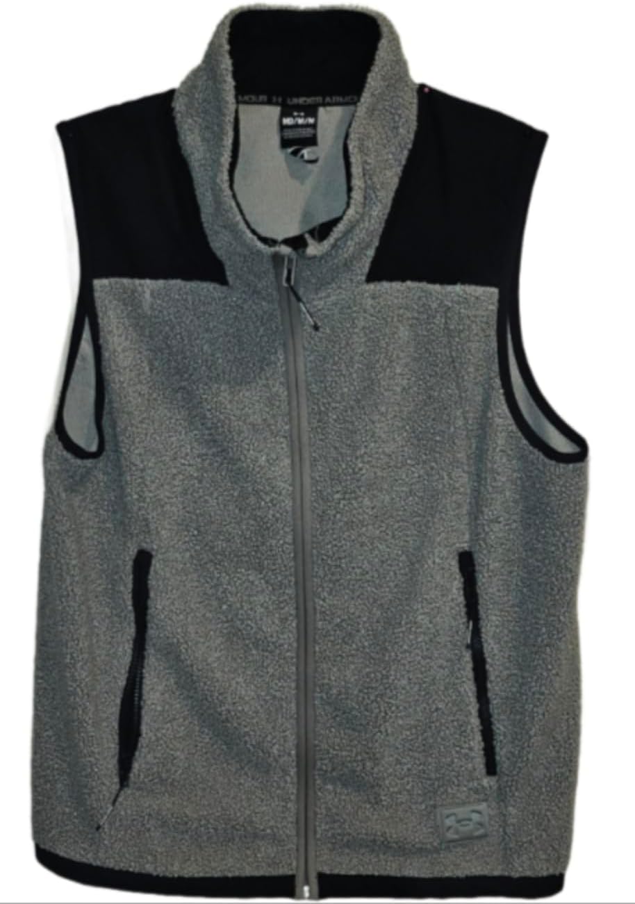 Under Armour Mens Mission Boude Sherpa Vest Medium