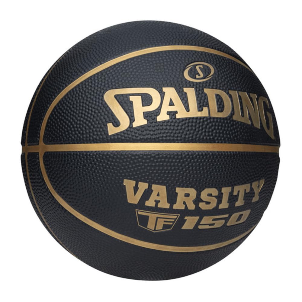 Spalding TF-150 koszykówka czarno-złota rozmiar 7 outdoorowa