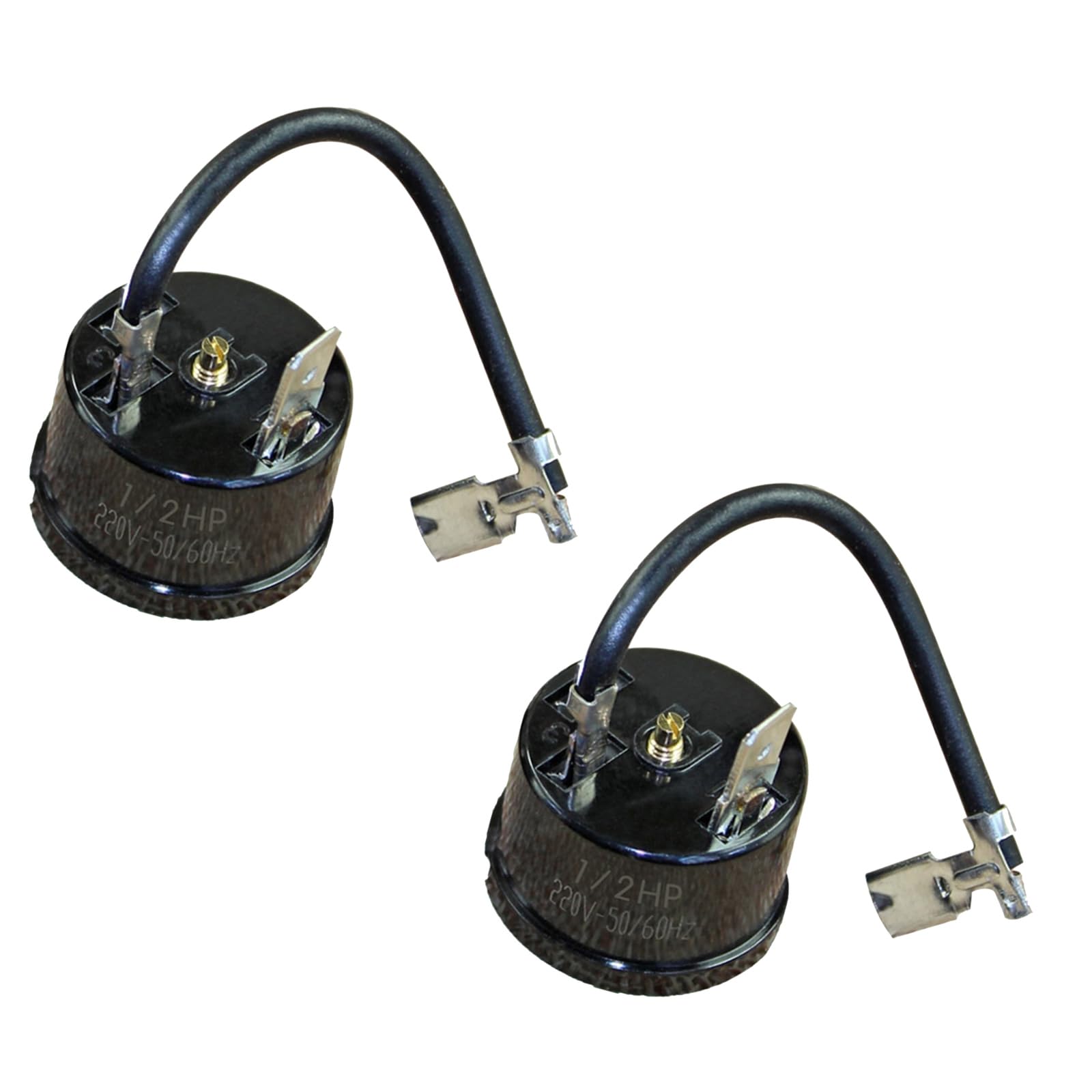 Kalttoy 2Hp 2Pcs Refrigerator Thermal Overload Protector Round Freezer Compressor Protector 1 / / 1 / 3Hp / 1 / 4Hp / 1 / 5Hp / 1 / 6Hp Refrigerator Compressor