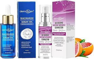 Crema instantánea antiarrugas y suero de niac...