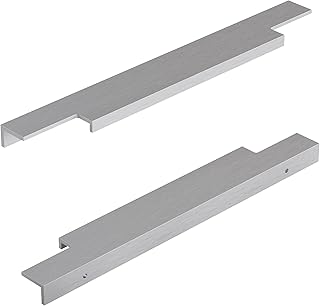 Dowell 3D063 05 Brushed Satin Aluminum Cabinet Pull Handle Length 11-7/8