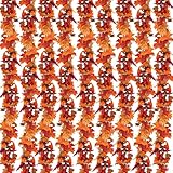 CQURE 18 Pack Fall Leaf Garland, Total 106.2Ft Artificial Fall Vines Autumn Garland Fall Maple Leaves Thanksgiving Decor for Home Wedding Fireplace Party
