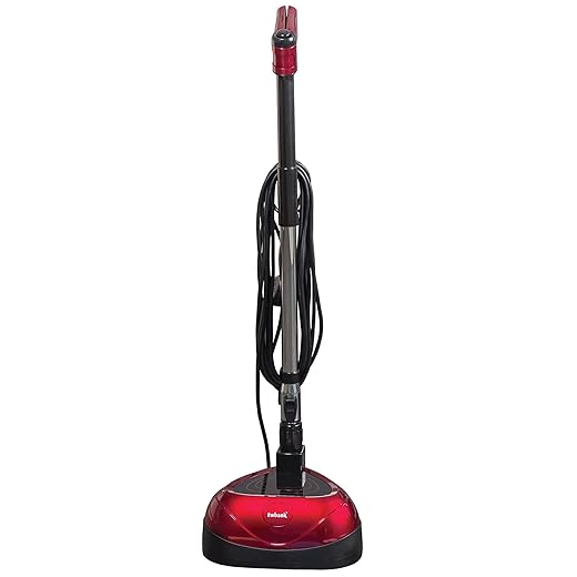 Ewbank EP170 Complete Cleaner, Washer, Scrubber, Scourer, and Polisher, Interchangeable Brushes and Pads Multi-Use Floor Machine, 2200 rpm, Lightweight, Red, 8 Pound