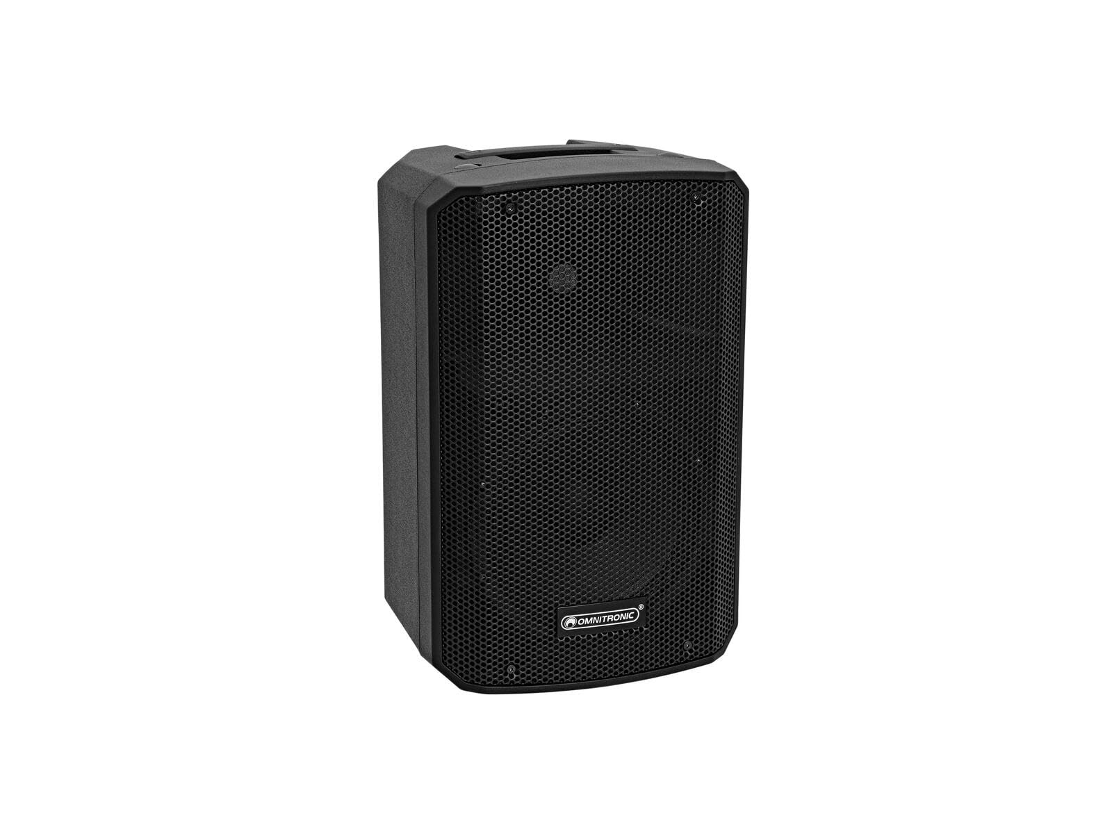 OMNITRONIC VFM-208AP MK2 2-Wege Lautsprecher aktiv TWS - Aktive 2-Wege-Box (8") mit 80 W RMS für PA- und DJ-Anwendungen mit Audioplayer und Bluetooth