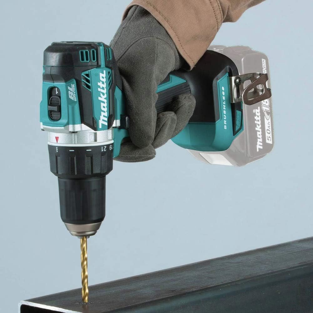 Makita XFD12Z 18V LXT Lithium-Ion Brushless Cordless 1/2" Driver-Drill, Tool Only,