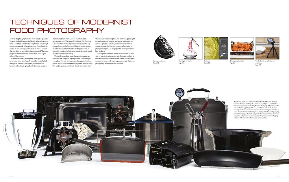 PHOTOGRAPHY OF MODERNIST CUISINE