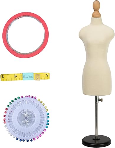 Miniatura 7 de Maniquí de forma de vestido femenino (no para adultos) Mini vestido de pantalón de costura en miniatura directamente en el cuerpo