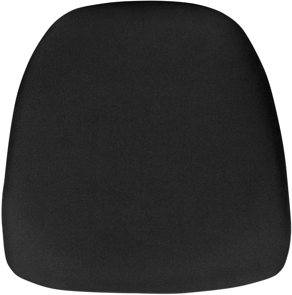 Flash Furniture Hard Black Fabric Chiavari Chair Cushion