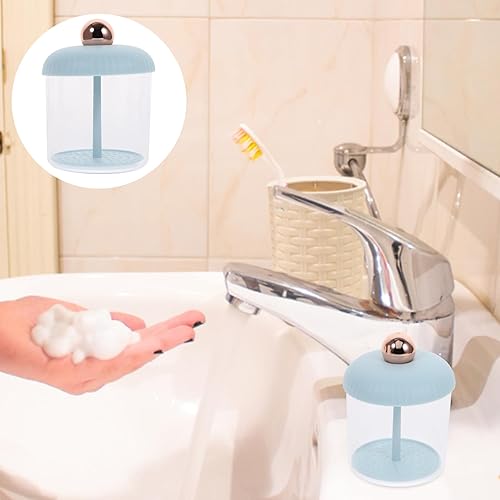 Miniatura 4 de EXCEART Limpiador facial de espuma para hacer burbujas, herramienta de limpieza para el cuidado de la piel facial, jabón removedor de maquillaje,