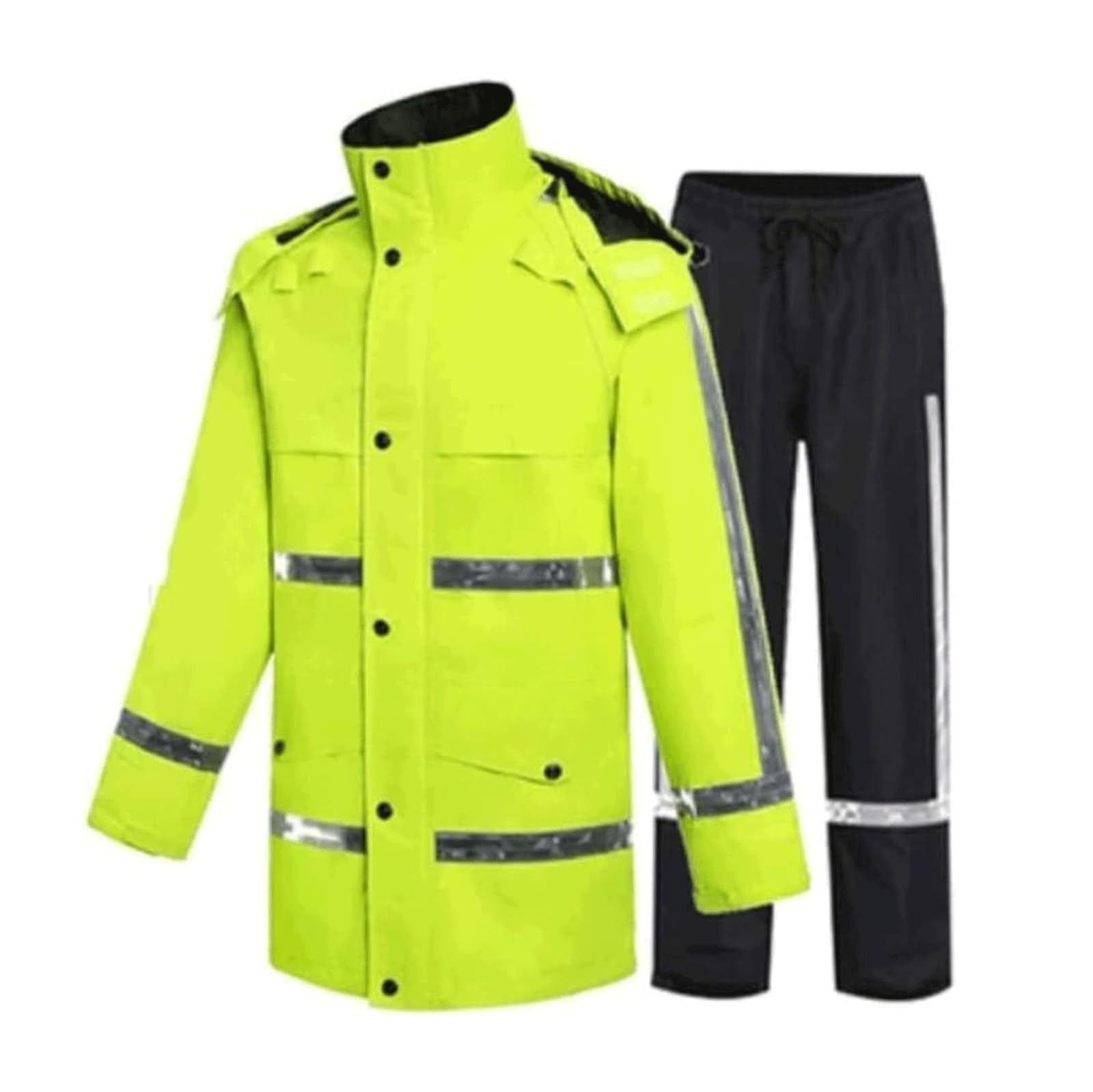 Kamizelki bezpieczeństwa Reflecterende veiligheidsvesten 360° veiligheidsvest met hoge zichtbaarheid Overalls en broeken Reflecterend jack Modieus ademend reflecterend pak Moda