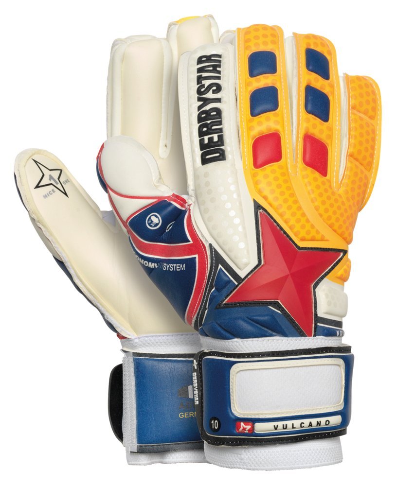 Derbystar Uomo Vulcano Guanti da Portiere, Uomo, Vulcano