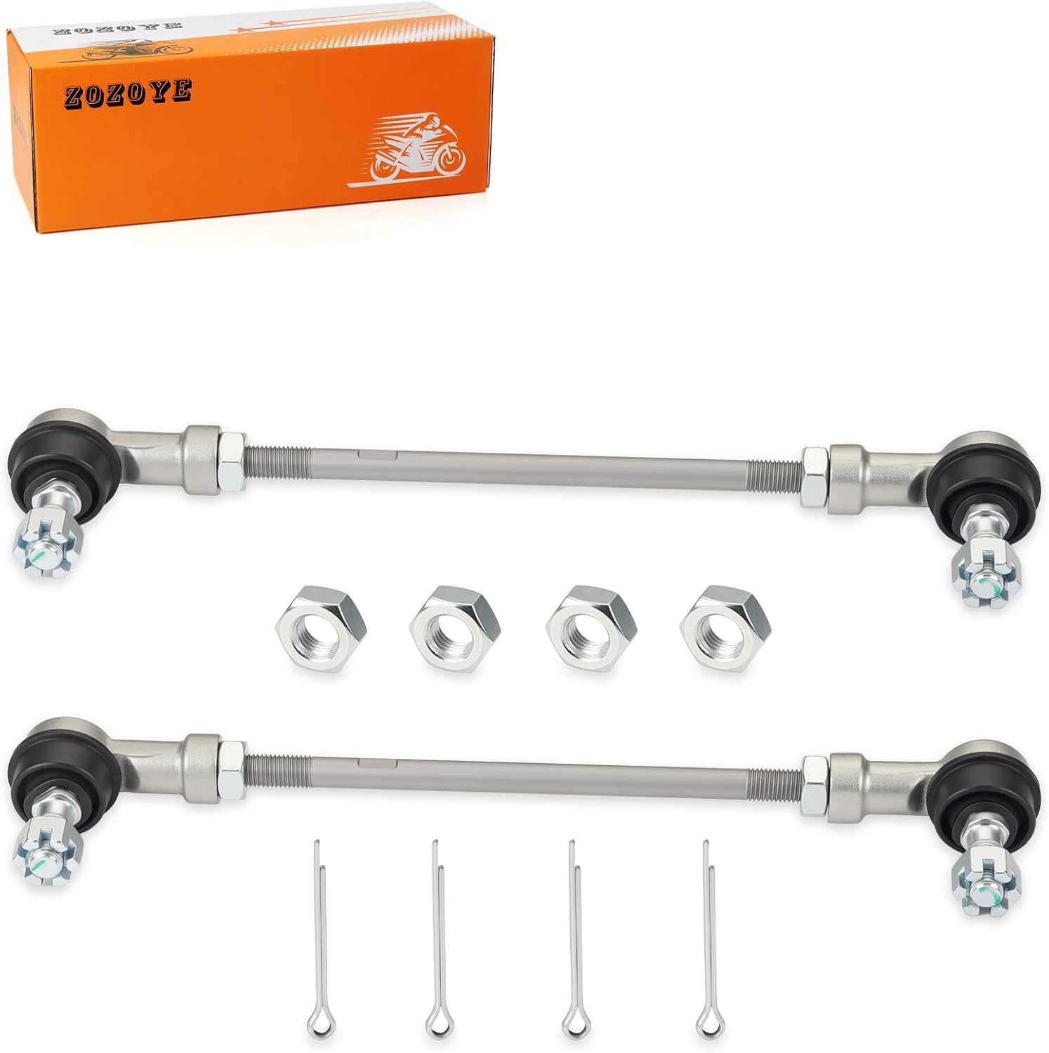 Left + Right Tie Rod Set for Polaris Scrambler 50 90 2001-2003 0450504