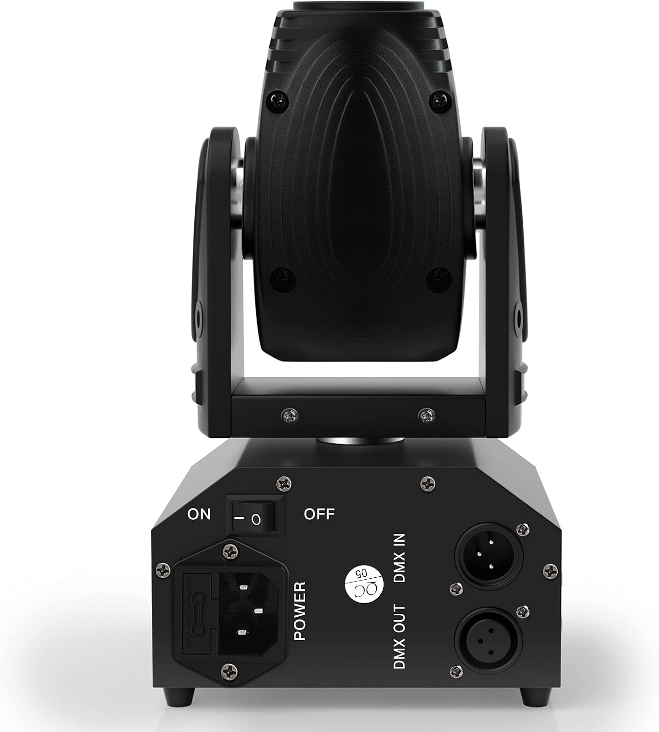 DJ Lights Moving Head U`King Mini LED Moving Head Light RGBW Stage Lighting Beam Spot Lights by DMX 512 Sound Activated Control for Wedding Disco Party Indoor (2 Pack)