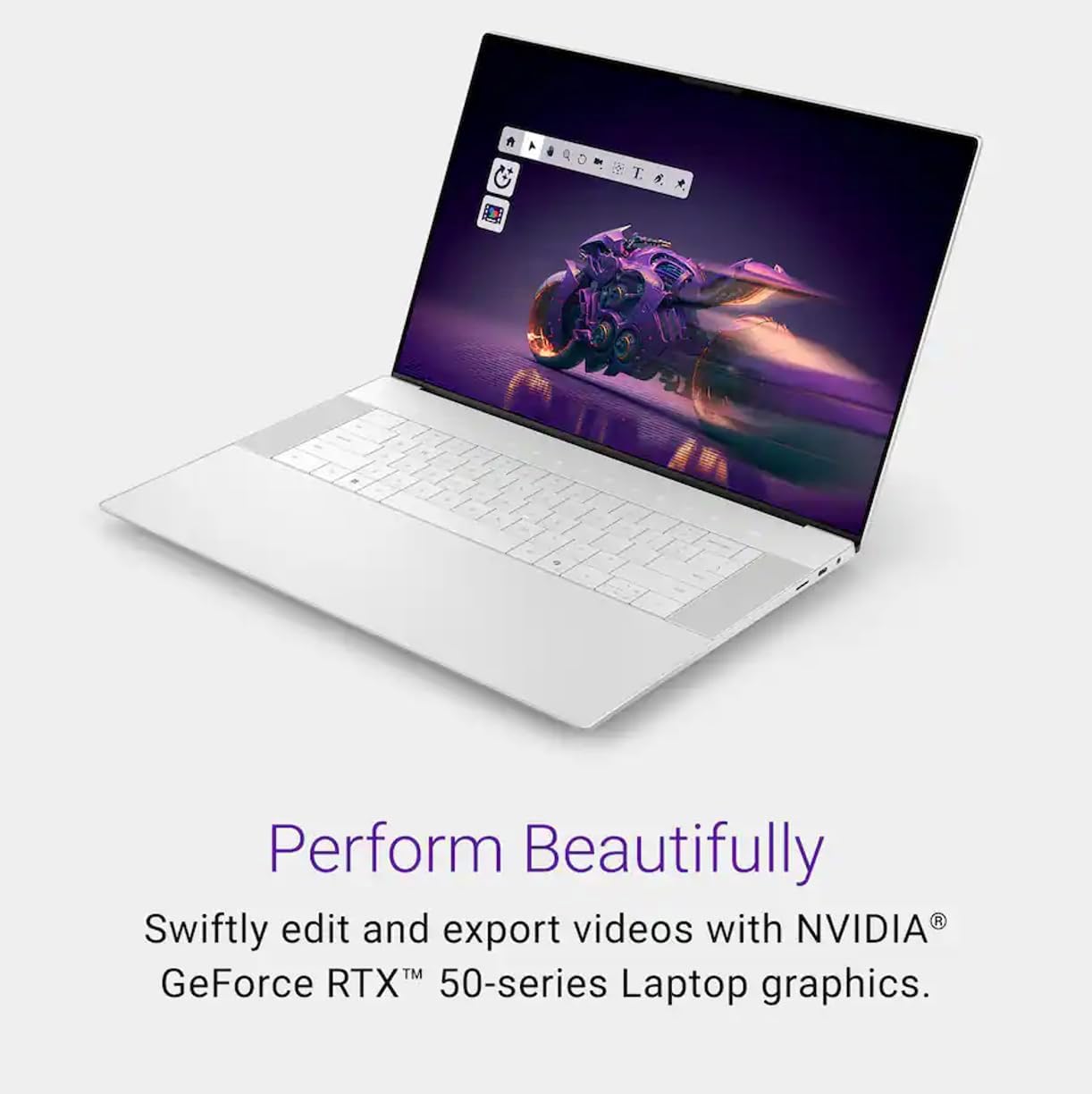 Dell Premium 16 (Previously XPS 16) High Performance Laptop, 16.3" 4K OLED Touchscreen 15th Gen (Intel Ultra 7-255H, 32GB LPDDR5X, 1TB M.2 SSD, GeForce RTX 5050, Fingerprint, Backlit KB, Win 11 Pro)