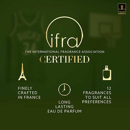Miniatura 10 de Liberty Perfume Leyenda de lujo para hombre (3.4 fl oz3.4 oz), Eau De Parfum (EDP), fabricado en Francia, olor de larga duración, notas orientales y