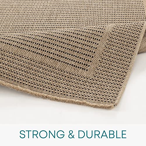Livabliss Mindy Darwin Indoor Outdoor Design, Living Room 120x170 cm, Dining Kitchen Use, Boho Patterned Neutral & Coloured - Image 2