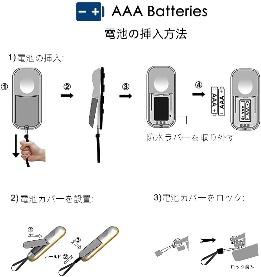 Battery Installation Steps for Gvirtue A-TV11 Remote