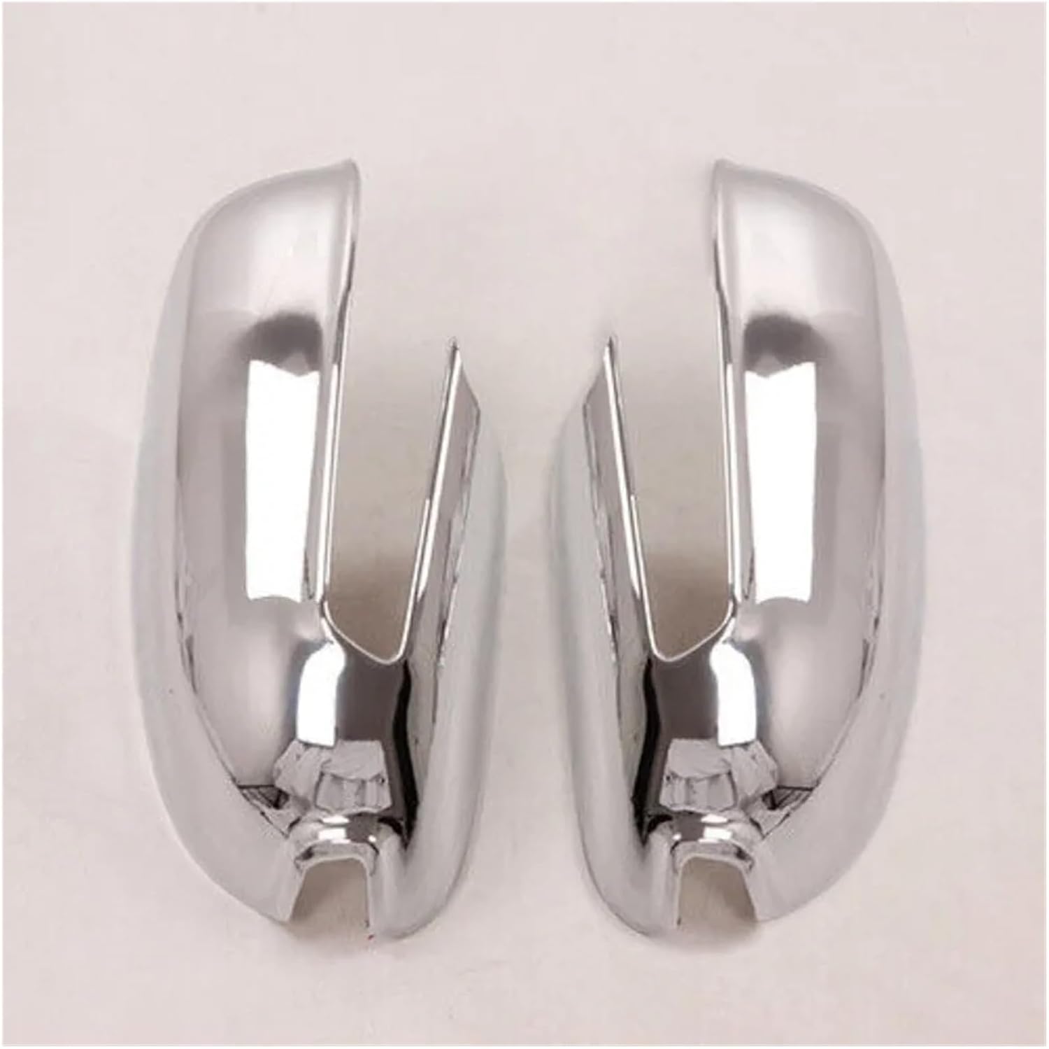 Wing Mirror Cover Cap fits for Hyundai For Kona 2018-2022 Rearview Side Mirror Cover Exterior Door Rear View Case Trim Chrome Silver