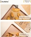 Katbite 130 Pcs Parchemin Feuilles de papier à l'équilibre Series, 9x13 Inches Papier de cuisson non blanchi pour cuisson douce, papier de parchemin pré-cuit approprié pour la cuisson,Air Apéritif