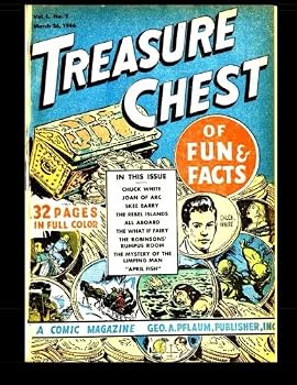 Paperback Treasure Chest of Fun and Facts #2: 1946 Religious Comic Magazine Book
