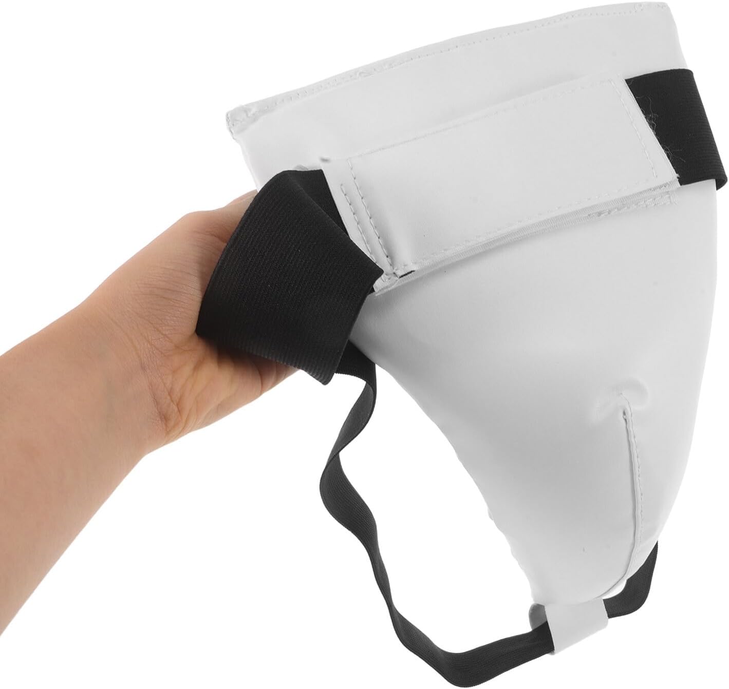 Taekwondo Sparring Groin Protector Cup Adjustable Hook and Groin Guard for Martial Arts Boxing MMA Youth