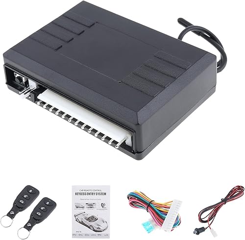 Kit central de control remoto universal para automóvil de 12 V, cerradura de puerta, sistema de entrada sin llave para vehículo con control remoto