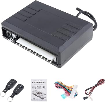 Universal 12V Car Auto Remote Central Kit Door Lock Locking Vehicle Keyless Entry System with Remote Control Car Alarm System