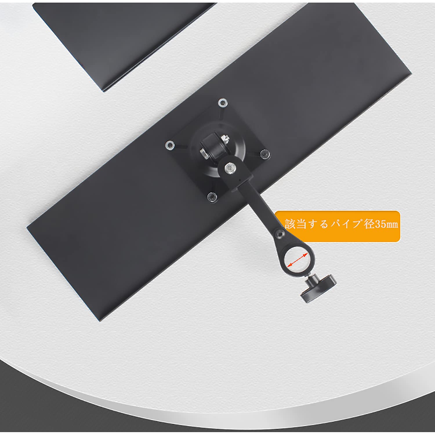 Amazon | キーボードトレイ,鋼管取付キーボードトレイ,アルミ合金製