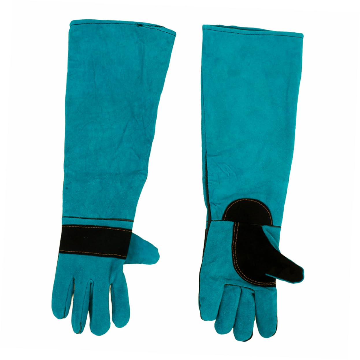 Guantes Antimordeduras para Gatos y Perros, Piel Sintética, Manga Larga