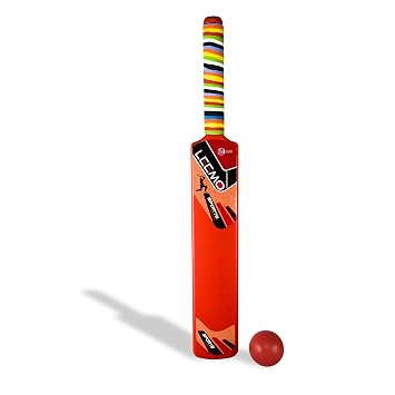 Cricket Set for Kids Plastic 1-Bat and 1-Ball Toy for Kids Sport Game Toy for Kids (NO. 3)