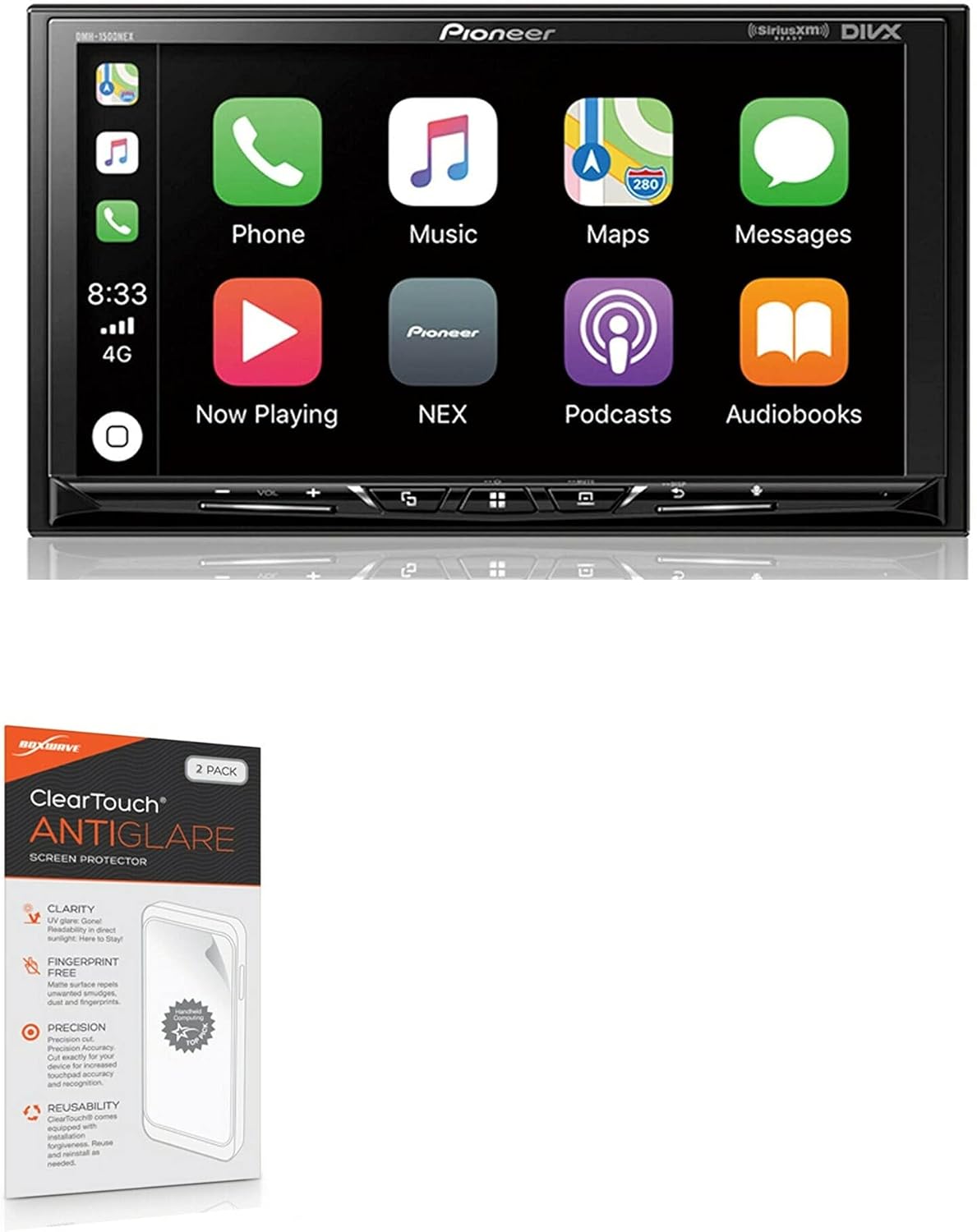 BoxWave Screen Protector Compatible With Pioneer DMH1500NEX