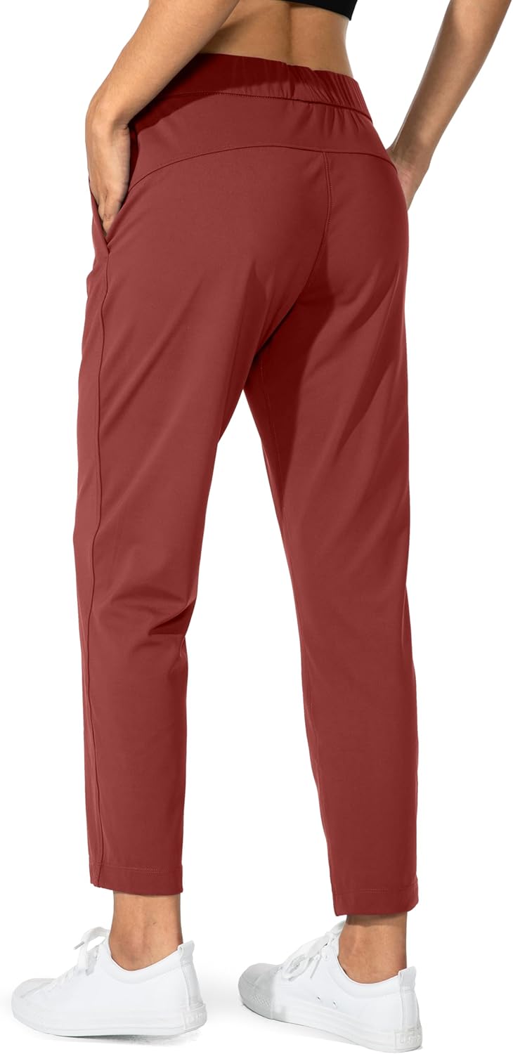 G Gradual Women's Pants with Deep Pockets 7/8 Stretch Ankle Sweatpants for Golf, Athletic, Lounge, Travel, Work - Image 2