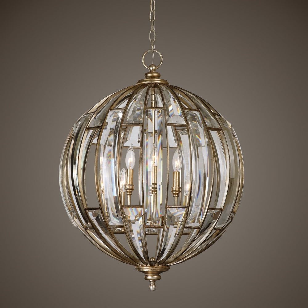 Uttermost Vicentina Pendant 6 Light -Traditional Installation