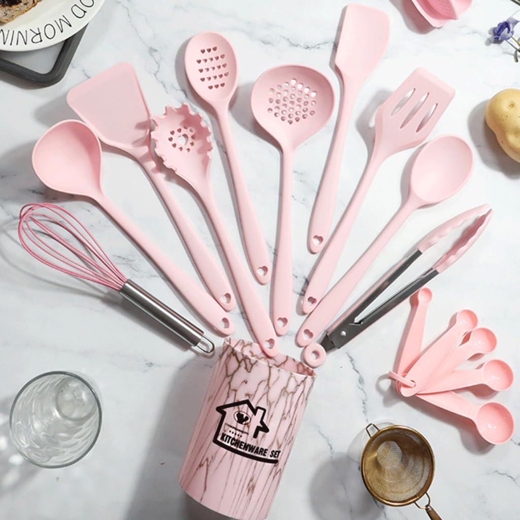 Löffel, Spatel, Schneebesen, Zange, Küchenutensilien, Gadgets, Werkzeug-Set, hitzebeständige Antihaft-Löffel zum Kochen von Gourmet-Essen