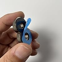 Vista 5 de HopeWan - Mini buzón de números de 1.5 pulgadas, número de puerta autoadhesivo, calcomanías pequeñas para decoración de manualidades.