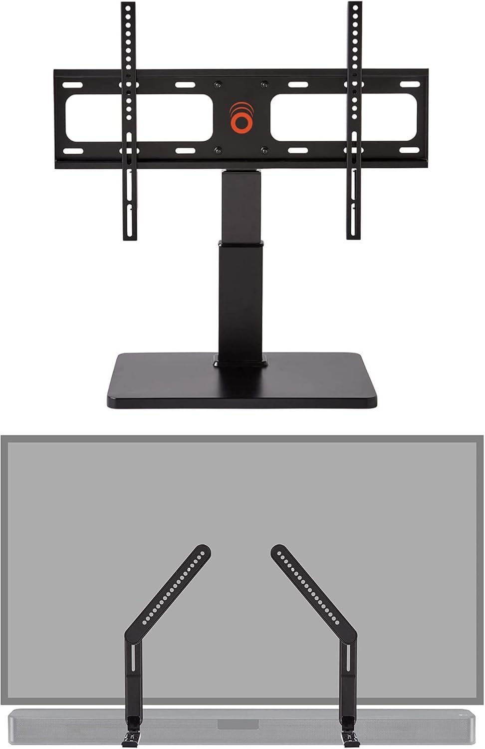 ECHOGEAR TV Swivel Stand & Sound Bar Mounting Brackets