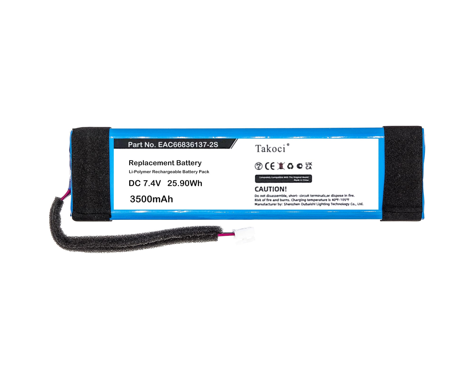 3500mAh Replacement Battery for LG XBOOM Go PL7