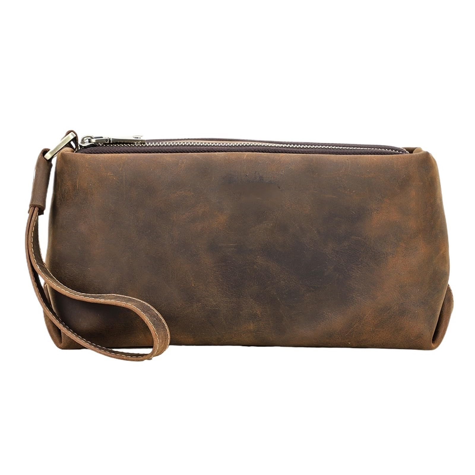 Pochette in pelle for uomo Borse Borsa da uomo Tasca for telefono Pochette Portafogli grandi Regali for il marito