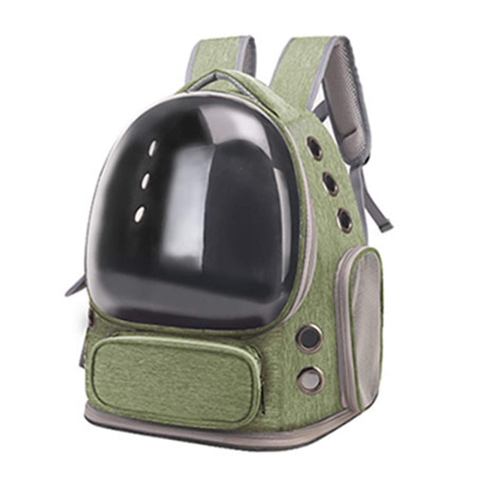 Mochila transparente para gatos SIXRUN plegable ideal para paseos y viajes cómodos