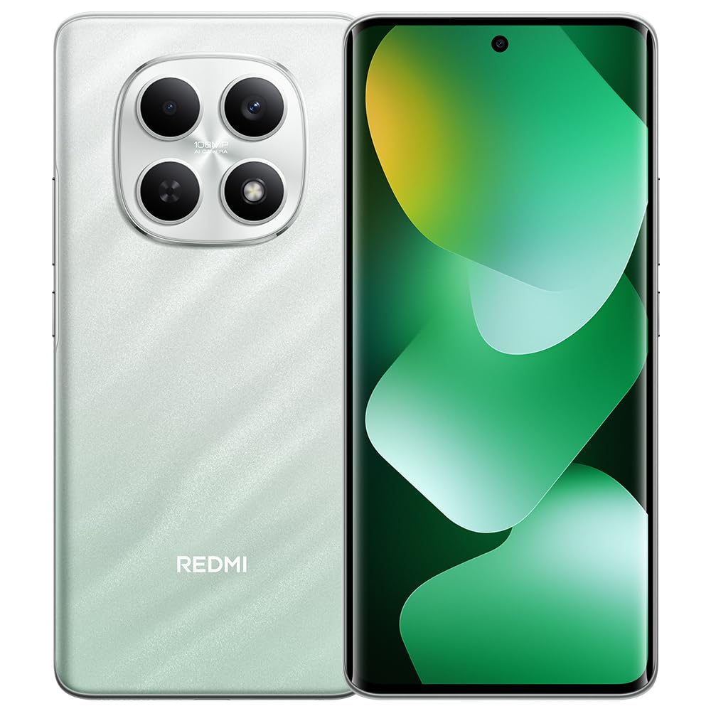 XIAOMI REDMI Note 15 8GB+256GB,Smartphone 6.77" AMOLED 120Hz,MTK G100-Ultra,108MP+20MP, 6000mAh,Charge Turbo 33W,Vert(sans Chargeur Inclus)
