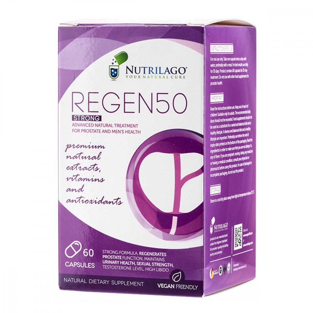 Nutrilago Regen50 Strong Kapseln – 60 Stück
