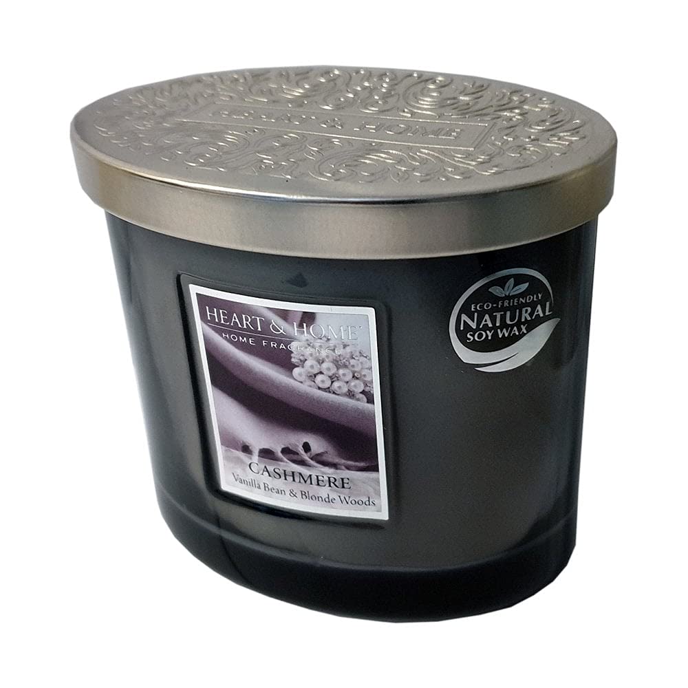 Heart And Home Cashmere Heart & Home Twin Wick Ellipse Candle (Cashmere)