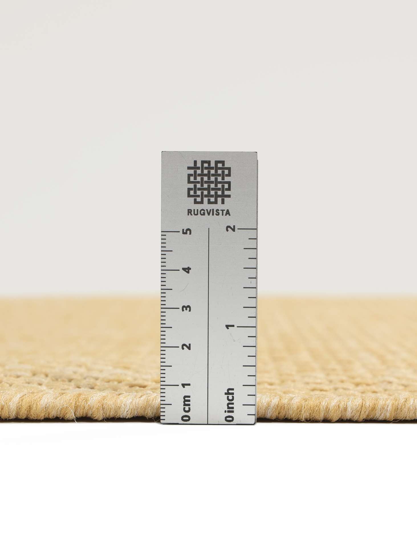 RugVista Clio, Tapis intérieur et extérieur, Modernes, Ø 250 cm, Rond, Poil Moyen, Porch, Lavage à la Main Seulement, Résistant aux UV, Clair Jaune