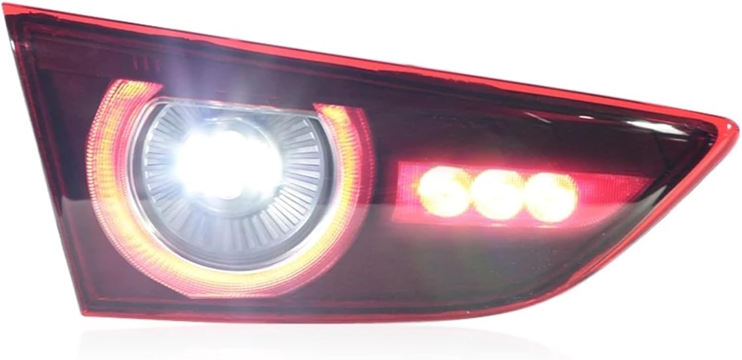 Rear Lights with Sequential for Mazda 3 for Sedan 2019 2020 2021 Rear Warning Brake Stop Turn Signal Lamp Car Accessories