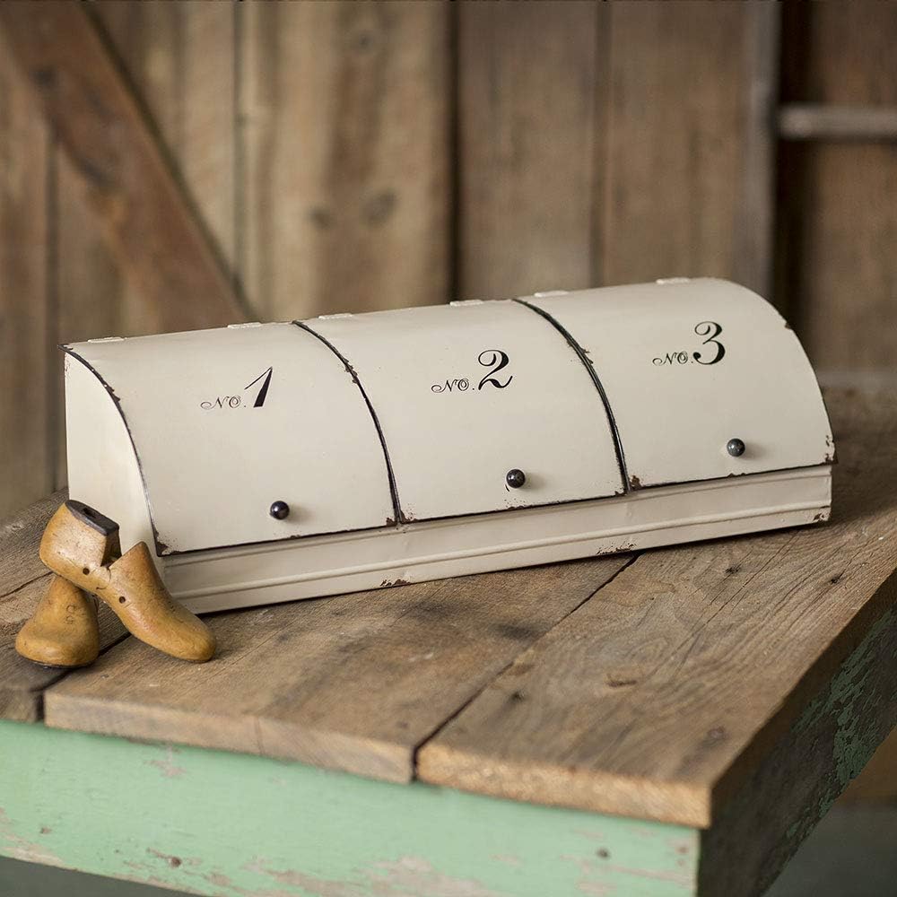 CTW Home Collection 3 Door Divided Storage Bin