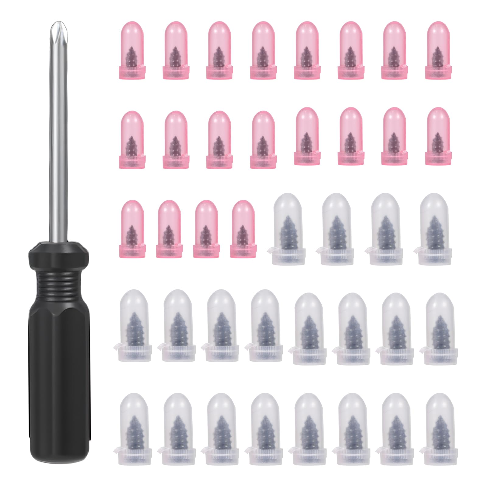 Mweoixi 40pcs Tire Repair Rubber Bolts